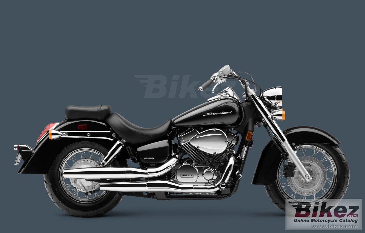 Big Honda shadow aero picture and wallpaper from Bikez.com